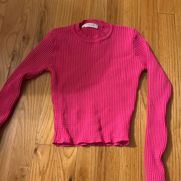Galita hot pink long sleeve top (Small) - Picture 1 of 1